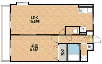 【間取り】 | 壱番館元今泉
