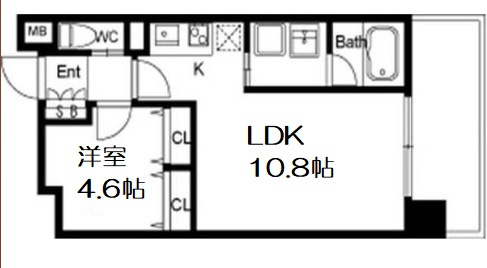 【間取り】 | レジュールアッシュ福島
