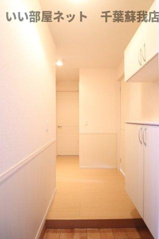 アクアコートの玄関|ゆったりとした玄関です
