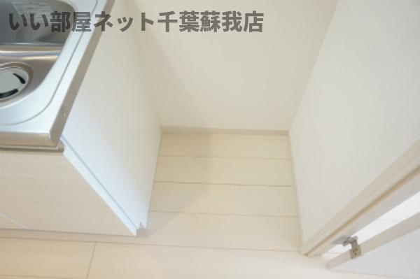 リブリ・サンフラワー14のキッチン|冷蔵庫置き場