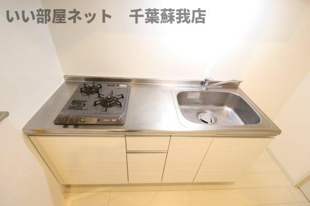 リブリ・サンフラワー14のキッチン|コンパクトなキッチンで掃除もラクラク