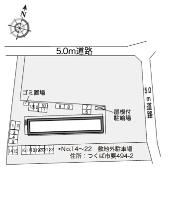 【区画図】 | レオパレスサンシャイン