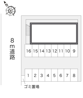 【区画図】 | レオパレスシャトルファミリー