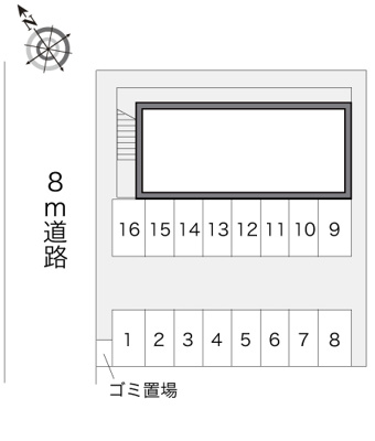 【区画図】 | レオパレスシャトルファミリー