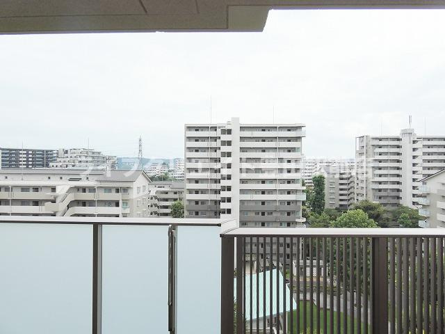 オハナ豊田多摩平の森のバルコニー