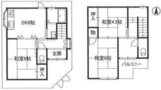 【間取り】 | 箱殿町　中古戸建
