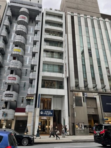 銀座シルクビルの外観