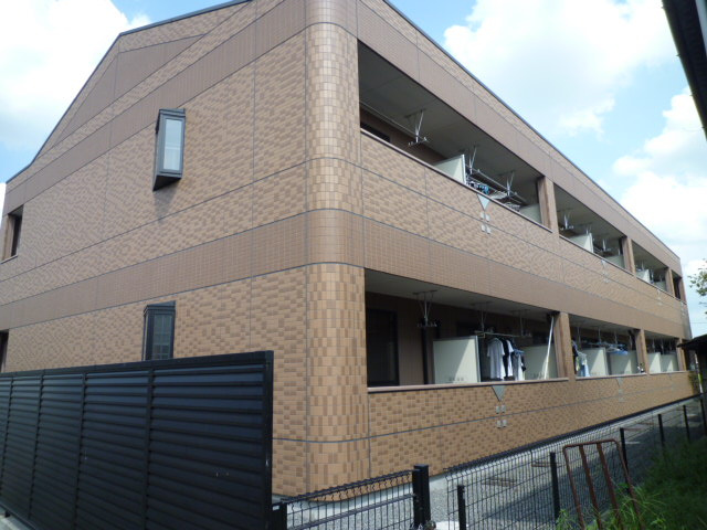 倉敷市田ノ上のアパートの外観