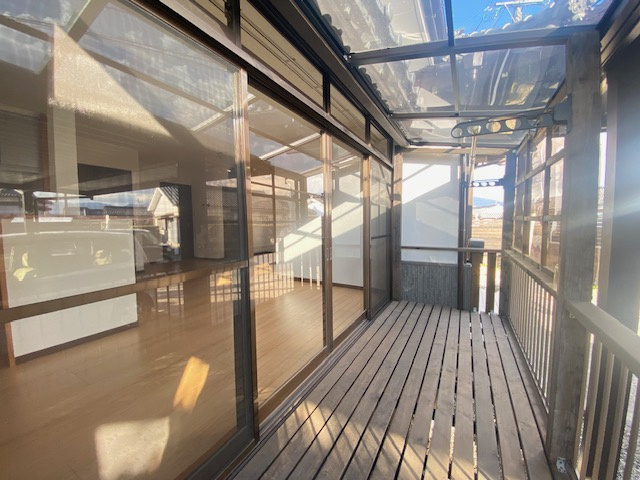 北諸県郡三股町大字蓼池の中古一戸建のバルコニー