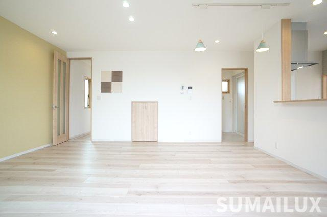 熊本市東区小山１丁目の一戸建ての居間・リビング