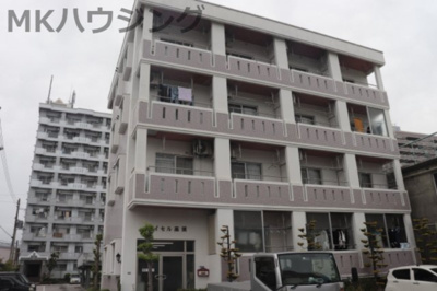 【外観】 | マイセル高須 | サニーマート（大型スーパー）が隣にあるマンションです。