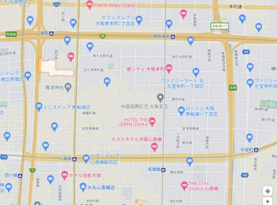 【地図】 | ＩＢＣ　Ｒｅｓｉｄｅｎｃｅ　Ｅａｓｔ