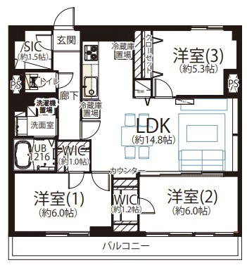 グリーンライン「日吉本町」日吉第七コーポD棟の画像