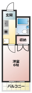 【間取り】 | コットンハウスⅠ