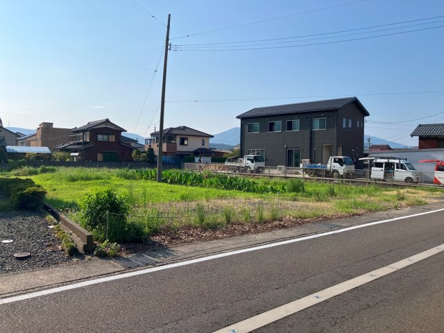 敦賀市和久野売土地の外観|対象土地前方（東側）