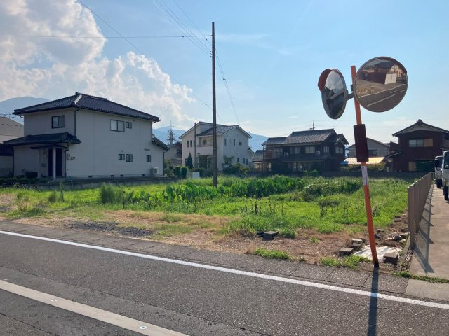 敦賀市和久野売土地の外観|対象土地前方（東側）
