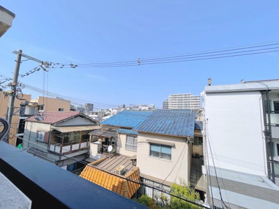 【展望】 | リサ上新庄 | バルコニーから見た景色です