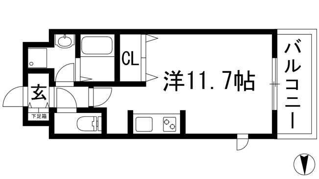 【間取り】 | ホープ池田満寿美町