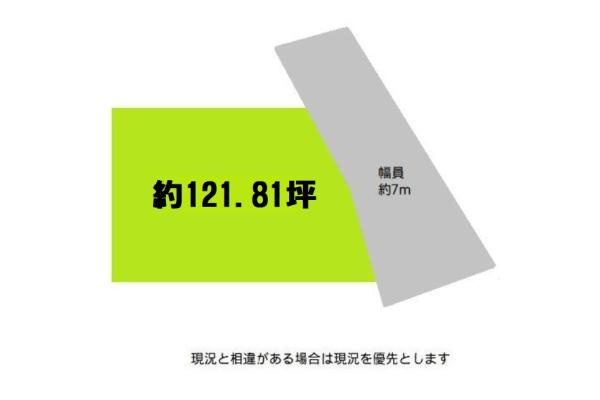 和歌山市東紺屋町　土地の土地図