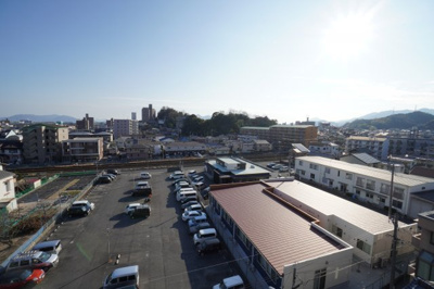 【展望】 | ヴェルシャトー廿日市佐方（リノベ済） | 現地（2023年2月9日15：30頃）撮影