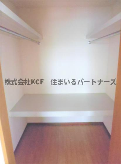 セジュール未来Ⅱ A棟の収納|たっぷりとした収納スペースです