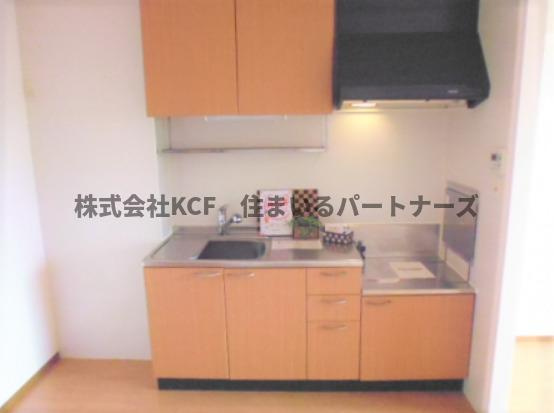 セジュール未来Ⅱ A棟のキッチン|きれいなキッチンです