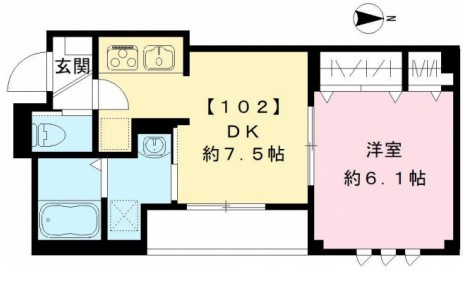 inizioの間取り