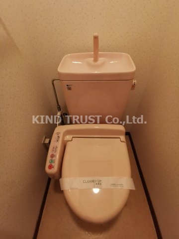 ホープシティー天神橋のトイレ|シンプルで使いやすいトイレです