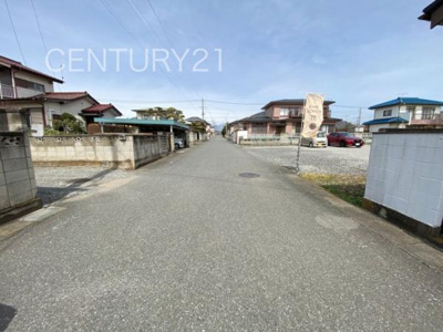 【前面道路含む現地写真】 | 伊勢崎市波志江町土地