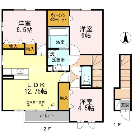 フィオーレ Ａの間取り