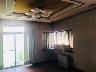 中古住宅　伊那市美篶の居間・リビング