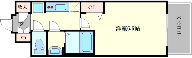 【間取り】 | レシオス大阪城北詰