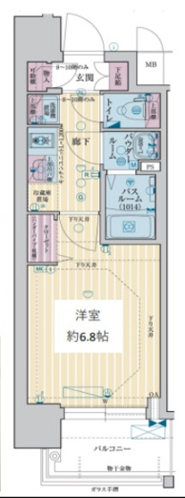 【間取り】 | レシオス大阪城北詰