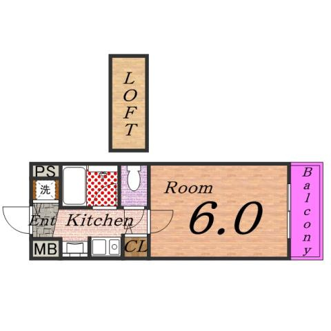 【間取り】 | エステムコート大阪城前OBPリバーフロント