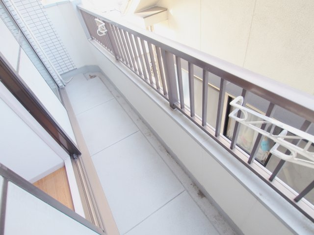 ベルメゾンドレミのバルコニー