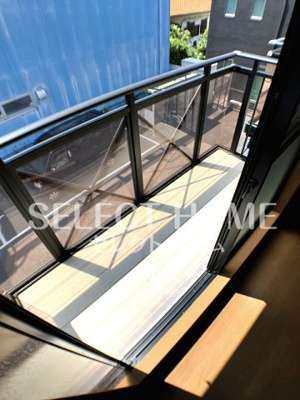 【バルコニー】 | Ｂｒａｎｃｈｅ‘上地 | 陽当たり良好なバルコニーです