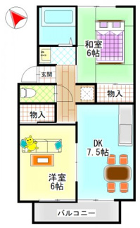 【間取り】 | セジュール梶谷