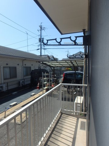 セジュール梶谷のバルコニー