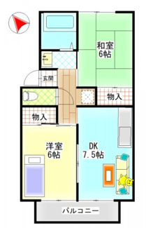 【間取り】 | セジュール梶谷