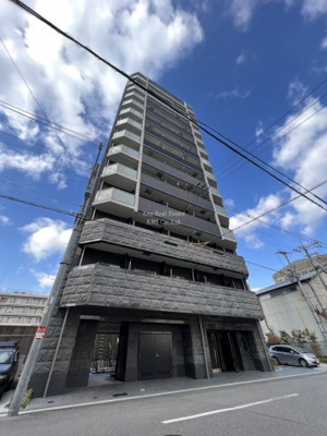 【外観】 | プレサンス北堀江 | スタイリッシュな外観のマンションです♪