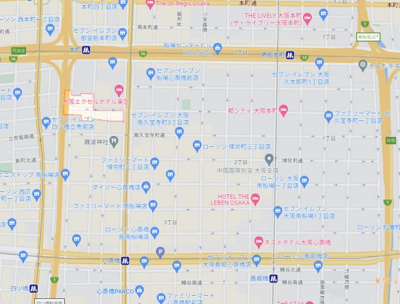 【地図】 | ＩＢＣ　Ｒｅｓｉｄｅｎｃｅ　Ｗｅｓｔ