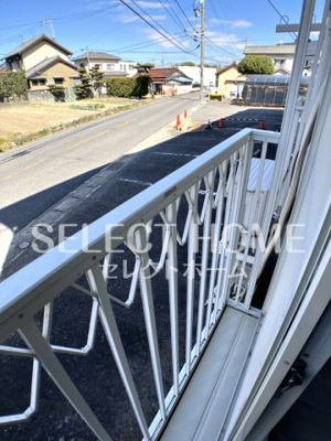 【バルコニー】 | 第２光ハイツ | 暖かな日差しのふりそそぐバルコニー