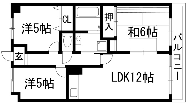 【間取り】 | ハイネスコート