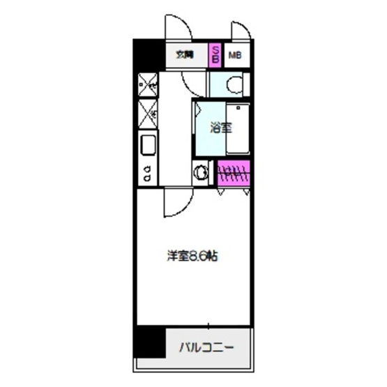 【間取り】 | ラナップスクエア大阪城北