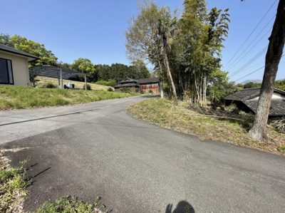 【前面道路含む現地写真】 | 大津町吹田土地