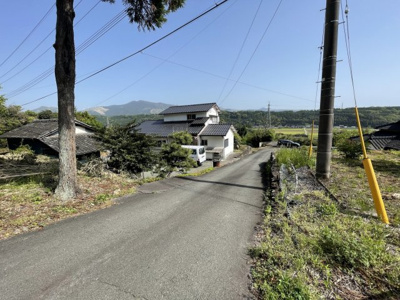 【前面道路含む現地写真】 | 大津町吹田土地