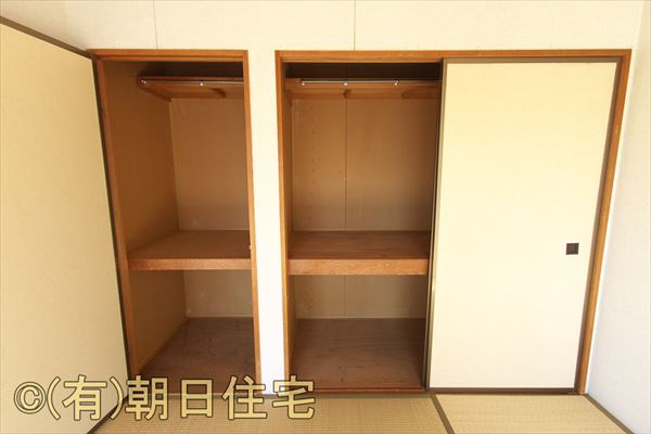 中吉アパートAの収納