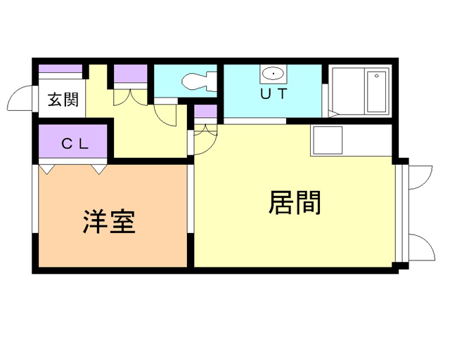 ベルシーヌ新生の間取り