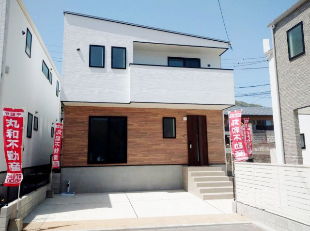 広島市安佐南区山本6丁目　 新築一戸建ての外観|オール電化・エコキュートの省エネ住宅