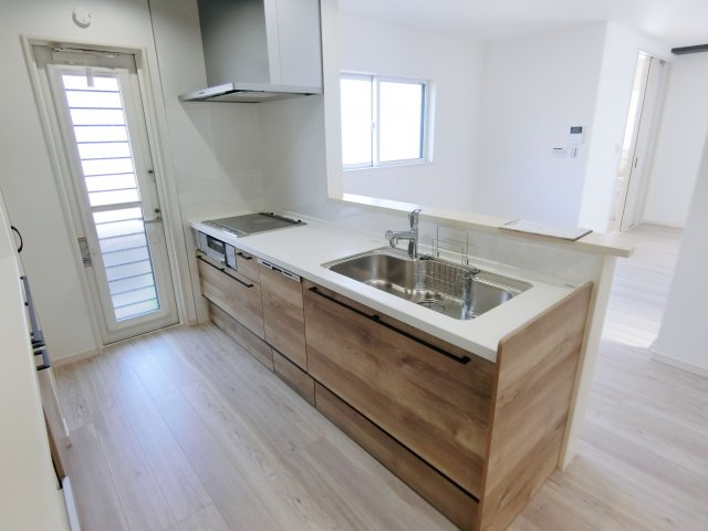 広島市安佐南区山本6丁目　 新築一戸建てのキッチン|お料理しやすいキッチンです